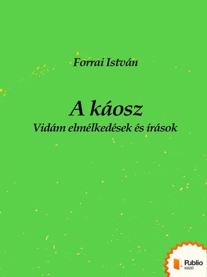 cover image of A káosz